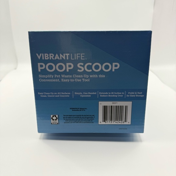 Vibrant Life Extendable Poop Scoop – Easy Pet Waste Cleanup Tool - Picture 5 of 6